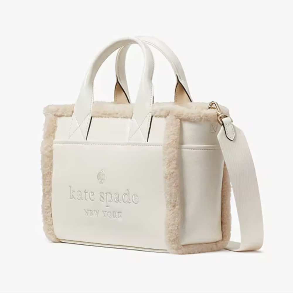 Kate Spade Jett Faux Shearling Small Tote
